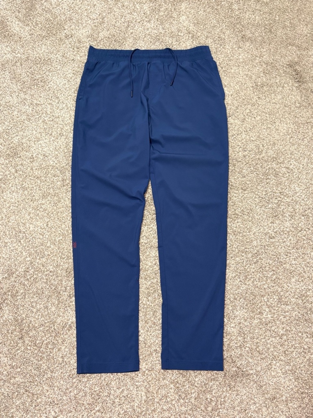 Rhone Pants Mens Large Blue Performance Tech Stretch Travel Golf Sweatpants